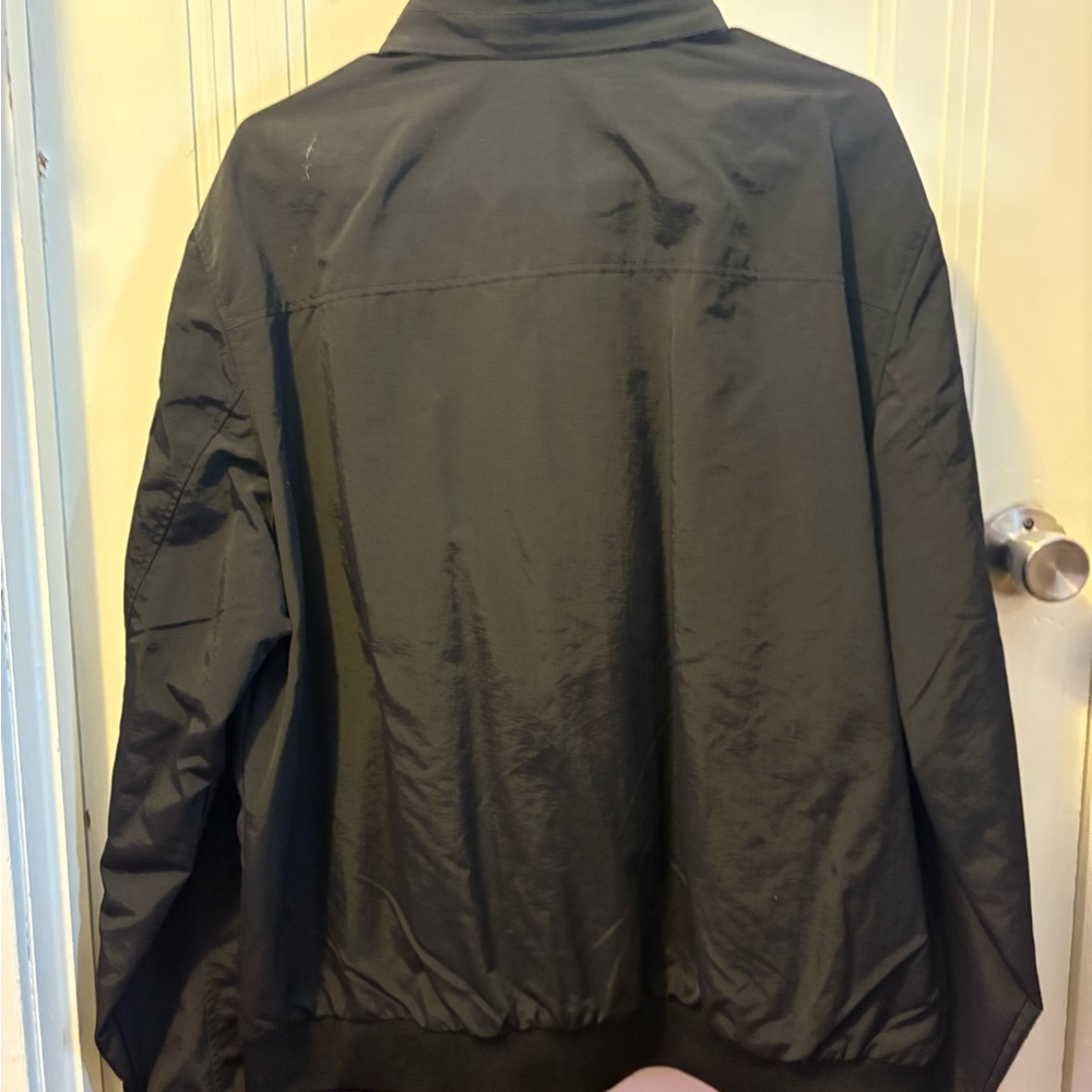 Tommy Hilfiger Black Windbreaker Jacket - Picture 3 of 3